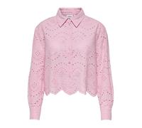 Only Donna Female Onlvalais Camicia Manica Lunga con Spalle Scavate, Pink Lady, S