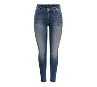 Only Jeans Blush Life Mid Waist Skinny Ankle