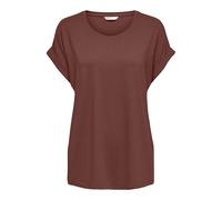 T-shirt donna Only Moster maniche corte Girocollo Rouge L