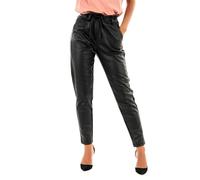 Pantaloni da donna Only Poptrash coated Noir Mx30