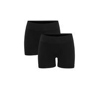 ONLY Donne Mini Pantaloncini Leggings 2 Pezzi Confezione Fitness Ciclista Hotpan