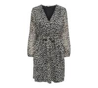 ONLY Abito camicia 'ONLCera' crema / grigio scuro / nero Donna - Abbigliamento - Taglie comode - Abiti ONLY 36