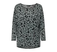 ONLY Elcos 4/5 Aop Top Jrs Noos Maglia a maniche lunghe Donna, Verde (Chinois Green), Medium