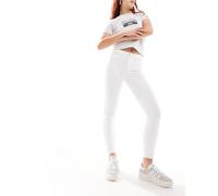 ONLY Donna Onlemily Life HW St Raw Crpank col Noos Jeans Not Applicable, Ecru, 28/30