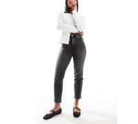 Only - Emily - Jeans dritti a vita alta grigio slavato W31 L34