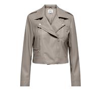ONLY Faux Leather Biker CC Otw Onlcarmen-Scarpe da Motociclista in Finta Pelle, Colore: Rosso, Stringa, L Donna