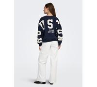 ONLY - Felpa color surf the web-Blu 38