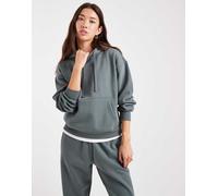 ONLY - Felpa con cappuccio in jersey verde in coordinato 38