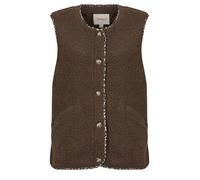Only Felpa ONLBABY TEDDY VEST in Marrone EU M