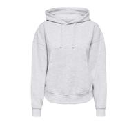 Only Felpa Onlbest con cappuccio Light Grey Melange da Donna XL Grigio
