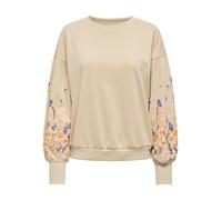 ONLY Felpa 'ONLBrooke' beige chiaro / navy / marrone / arancione Donna ONLY L