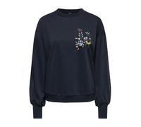 ONLY Felpa 'ONLBrooke' navy / giallo / rosa Donna ONLY XXXL
