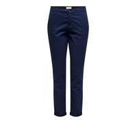 Only Female Chino Classico, Blazer Blu Marine, 40W x 30L