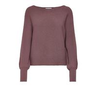 Only Female Maglione a Maglia Corto, Marrone Rosa, XS