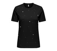 ONLY - Filizza Life S/S Stone Top Box - - Tops - Donna - Nero - M