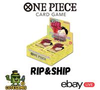 ONLY FOR APERTO IN [LIVE] [Rip&Ship] One Piece TCG Booster Box OP07 OP7 - ENG