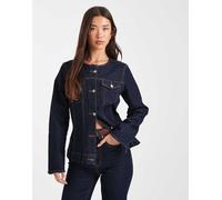 ONLY - Giacca di jeans aderente color indaco in coordinato-Blu 40