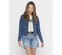 ONLY - Giacca di jeans in denim blu medio 38