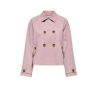 ONLY Onlapril Life Short Trenchcoat Otw Noos Trench Corto Doppio Petto, Lilla Burnished, M Donna