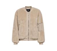 ONLY Giacca di pile 'ONLSASCHA' beige Donna - Abbigliamento - Nuovi arrivi - Felpe ONLY L