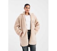 ONLY Onlsascha Giacca Sherpa OTW Noos da donna, Sabbia cubana, XS/S