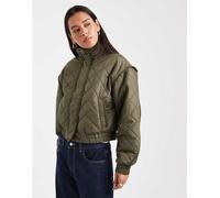 ONLY - Giacca trapuntata kaki-Verde 44
