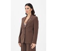 ONLY Giacche e Gilet Donna Giacca monopetto marrone da donna Primavera estate