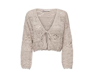 ONLY Giacchetta 'Beach' talpa Donna - Abbigliamento - Taglie comode - Pullover e cardigan - Cardigan ONLY XL
