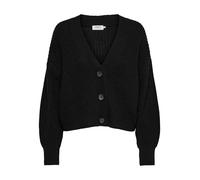 ONLY Giacchetta 'ONLCAROL' nero Donna - Abbigliamento - Taglie comode - Pullover e cardigan - Cardigan ONLY M