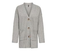 ONLY Giacchetta 'ONLIBI' grigio sfumato Donna - Abbigliamento - Taglie comode - Pullover e cardigan - Cardigan ONLY XL
