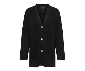ONLY Giacchetta 'ONLIBI' nero Donna - Abbigliamento - Taglie comode - Pullover e cardigan - Cardigan ONLY M
