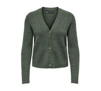 ONLY Giacchetta 'ONLKatia' giada Donna - Abbigliamento - Taglie comode - Pullover e cardigan - Cardigan ONLY XXXL