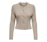 ONLY Giacchetta 'ONLKatia' marrone chiaro Donna - Abbigliamento - Taglie comode - Pullover e cardigan - Cardigan ONLY L