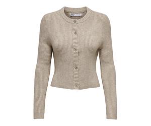 ONLY Giacchetta 'ONLKatia' marrone chiaro Donna - Abbigliamento - Taglie comode - Pullover e cardigan - Cardigan ONLY M