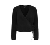 ONLY Giacchetta 'ONLLiva' nero Donna - Abbigliamento - Taglie comode - Pullover e cardigan - Cardigan ONLY M