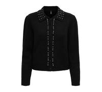 ONLY Giacchetta 'ONLMelody' nero / argento Donna - Abbigliamento - Taglie comode - Pullover e cardigan - Cardigan ONLY S