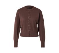 ONLY Giacchetta 'ONLMIO' marrone scuro Donna - Abbigliamento - Taglie comode - Pullover e cardigan - Cardigan ONLY XS