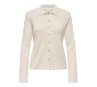 Only Polo in maglia Onlthea Pumice Stone da Donna M Beige