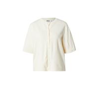 ONLY - Cardigan a maniche corte in maglia color crema-Bianco 34