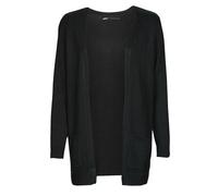 Only Gilet / Cardigan ONLLESLY L/S OPEN CARDIGAN KNT NOOS in Nero EU M