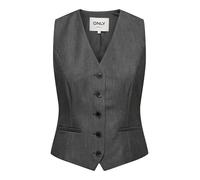 ONLY Onliris-Hattie Waistcoat TLR Gilet, Grigio, 44 Donna