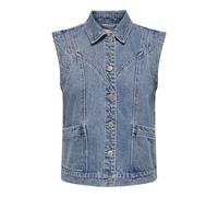 ONLY Gilet in jeans da donna ONLKENNEDY, Blu, L