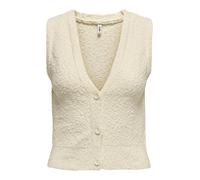 ONLY Gilet in maglia 'ONLALVILDA' crema Donna ONLY M
