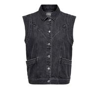 ONLY Gilet 'ONLKENNEDY' nero denim Donna ONLY M