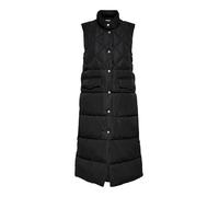 ONLY Onlstacy-Giacca Trapuntata in Vita Otw Noos Gilet, Nero 1, S Donna