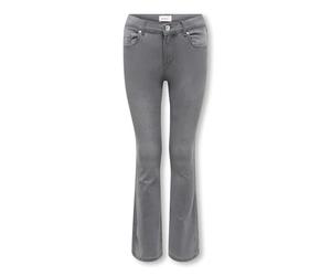 Only Girl Flared Fit Jeans KOGROYAL Flared, Denim Grigio Scuro, 12 Anni