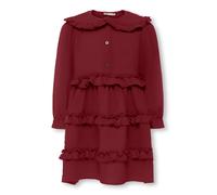 ONLY GIRLS Abito 'KMGThyra' rosso scuro Bambini ONLY GIRLS 110