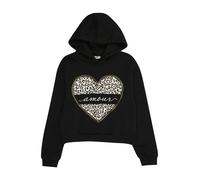 ONLY GIRLS Felpa 'KOGCooper' stucco / nero / bianco Bambini ONLY GIRLS 122-128 stucco / nero / bianco
