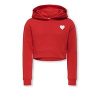 ONLY GIRLS Felpa rosso / bianco Bambini ONLY GIRLS 110-116 rosso / bianco