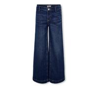 Bhgytec Kogcomet Wide DNM Pim Noos Pantaloni, Blu Jeans Scuro, 140 Bambina